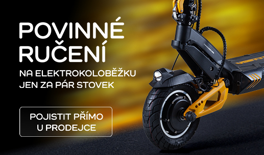 Povinné ručení na elektrické koloběžky přímo u prodejce
